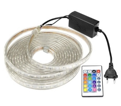 LED Strips: LED Strip RGB 2mtr. IP67 Waterproof